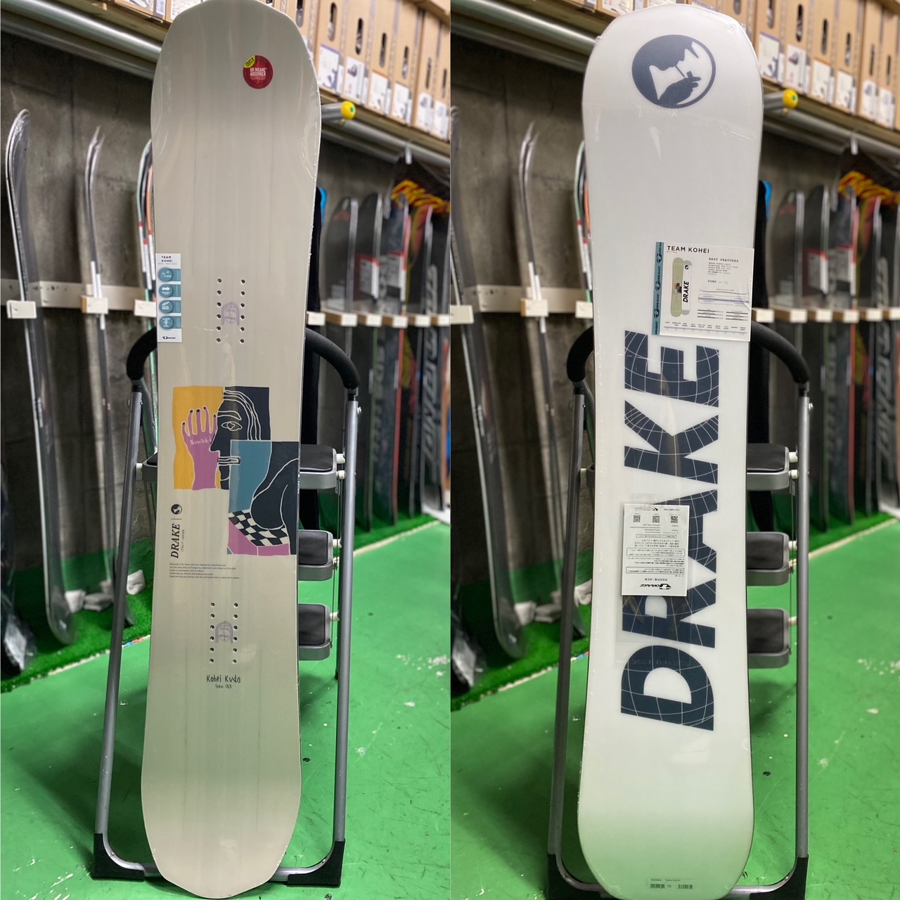 スノーボードアイテム DRAKE スノーボード & ビンディング 2021-2022 NewModel 入荷しました！！