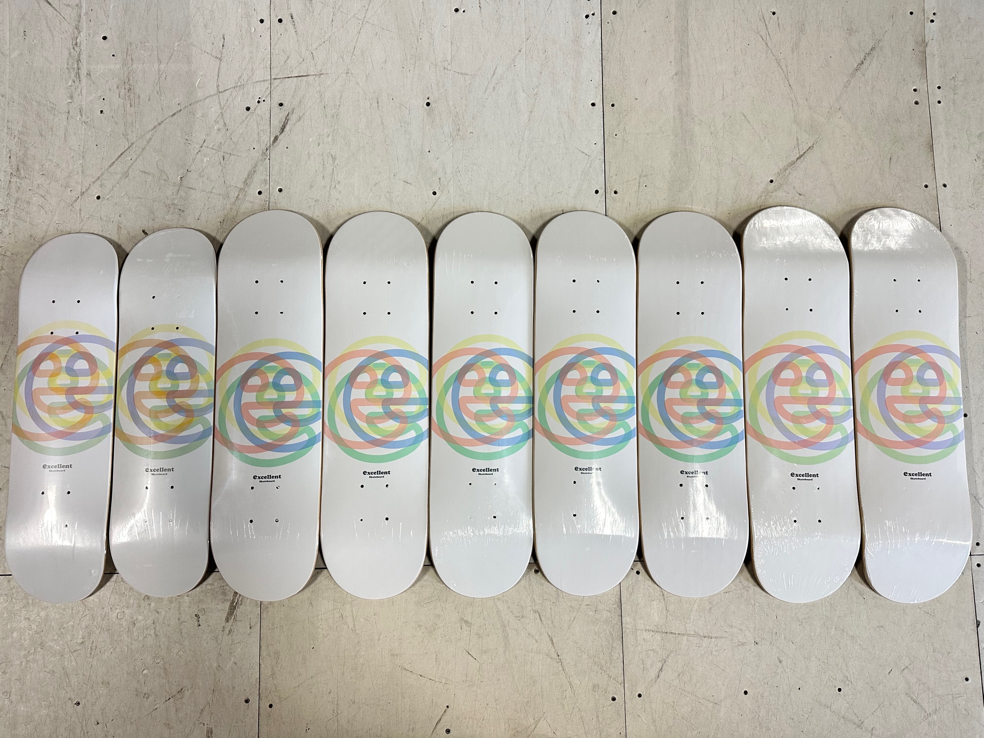 excellent skateboard 入荷しました！！