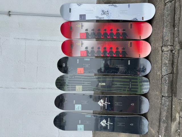スノーボードアイテム ROME 2025-2026 NEWMODEL 入荷しました！！